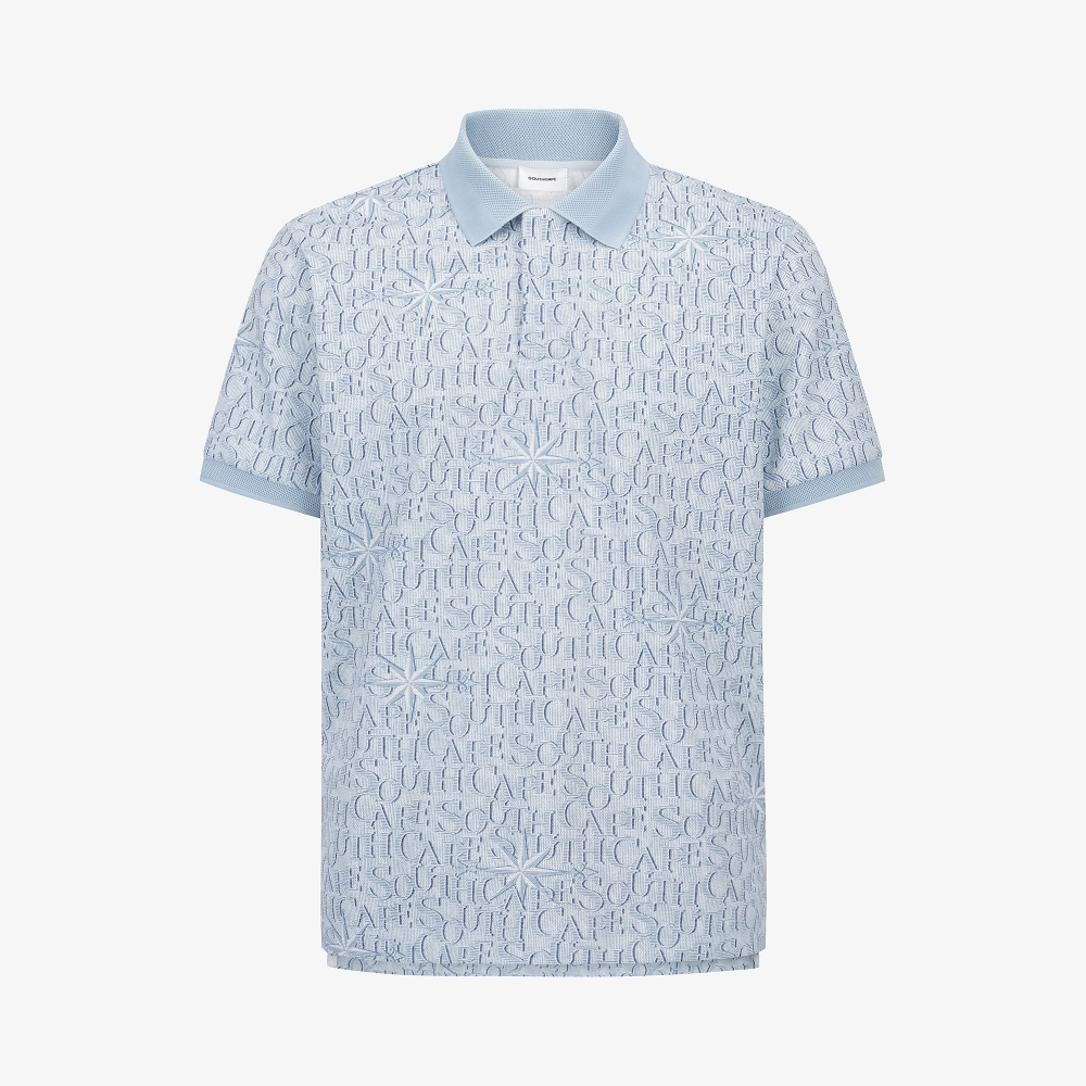 Southcross Logo Pattern Short-Sleeve Shirt_NA