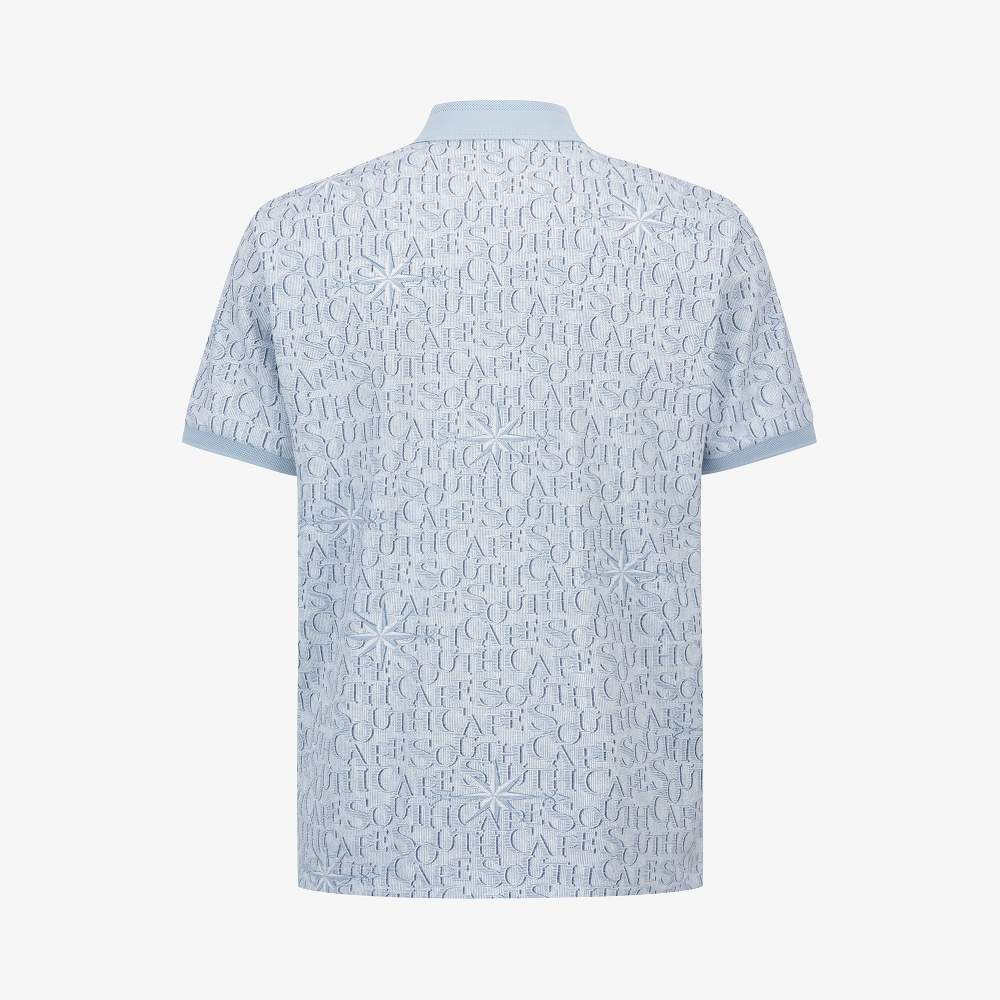 Southcross Logo Pattern Short-Sleeve Shirt_NA