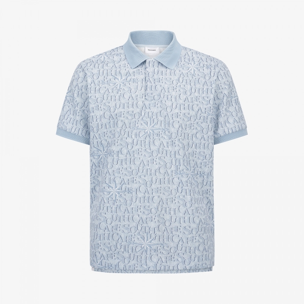 Southcross Logo Pattern Short-Sleeve Shirt_NA