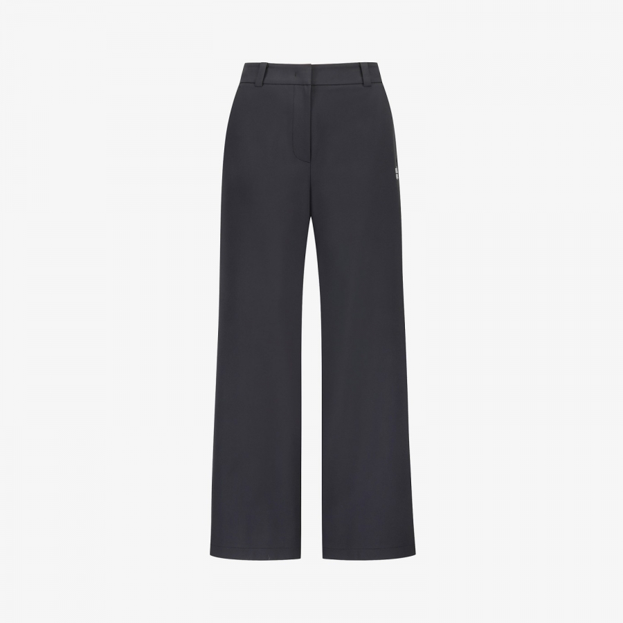 SC Logo Band Wide Pants_BK