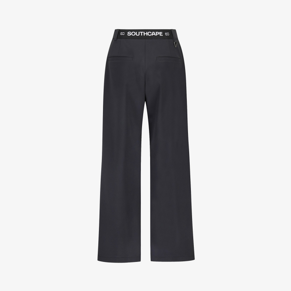 SC Logo Band Wide Pants_BK
