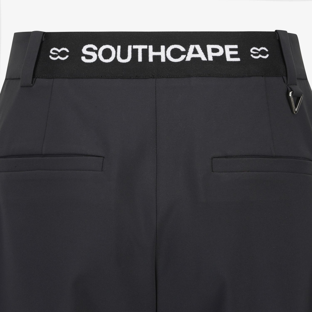 SC Logo Band Wide Pants_BK