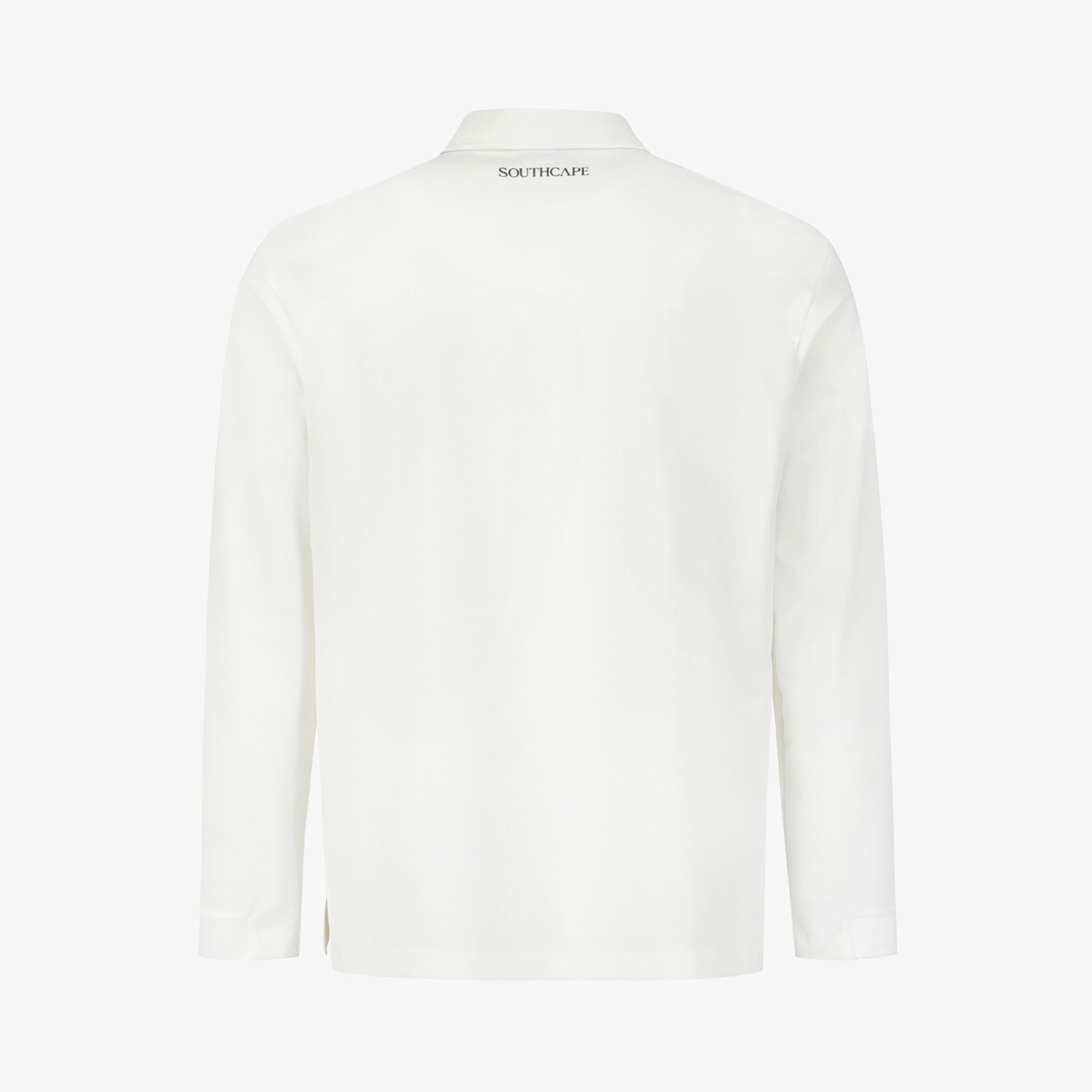 Southcross Logo Sleeve-Banded Collared T-Shirt_WT