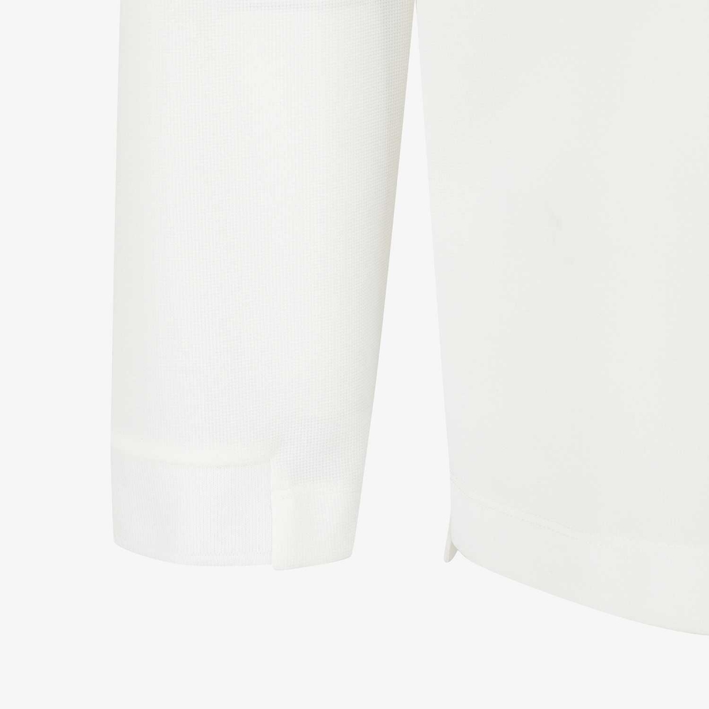 Southcross Logo Sleeve-Banded Collared T-Shirt_WT