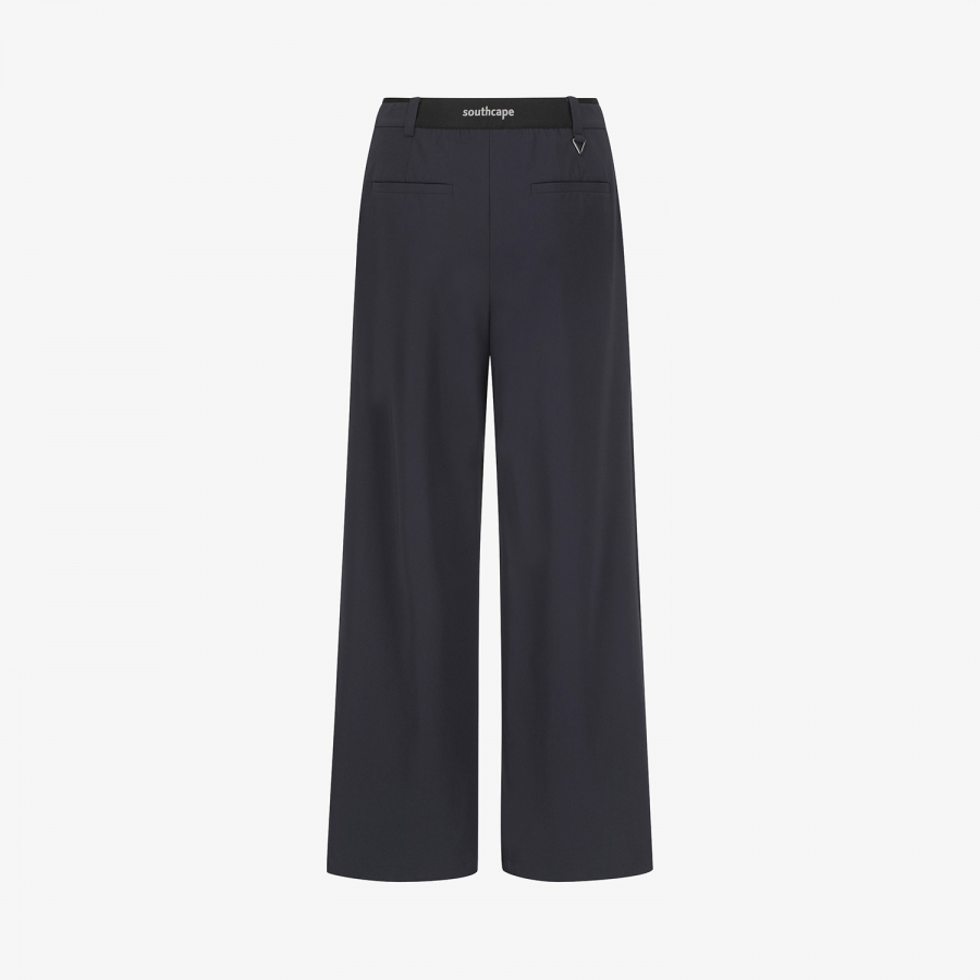 Cool-Touch Waist-Banding Two-Tuck Wide Pants_DA