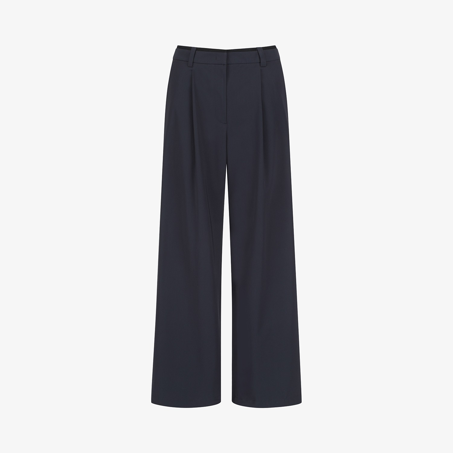 Cool-Touch Waist-Banding Two-Tuck Wide Pants_DA