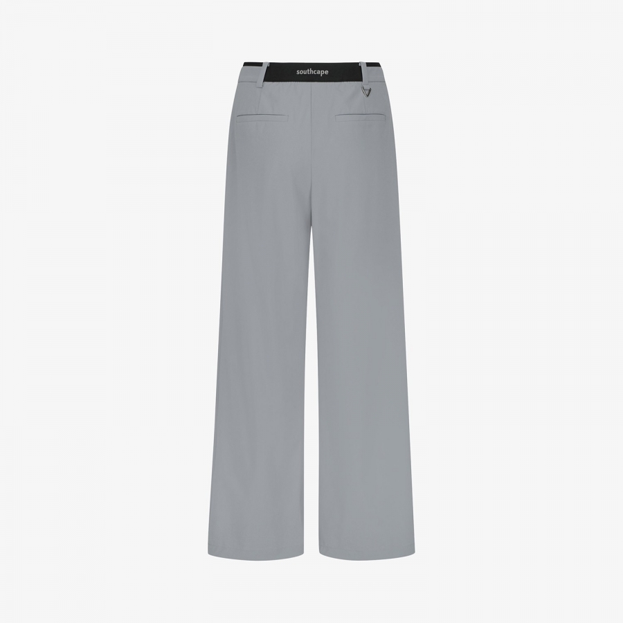 Cool-Touch Waist-Banding Two-Tuck Wide Pants_GY