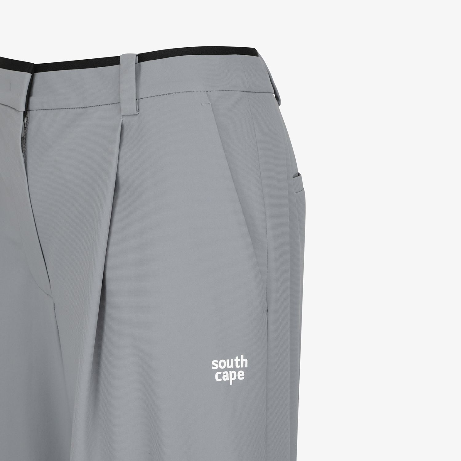 Cool-Touch Waist-Banding Two-Tuck Wide Pants_GY