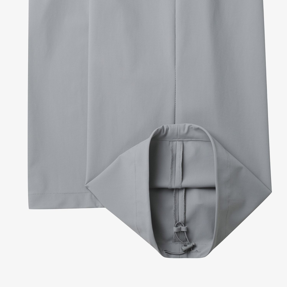 Cool-Touch Waist-Banding Two-Tuck Wide Pants_GY