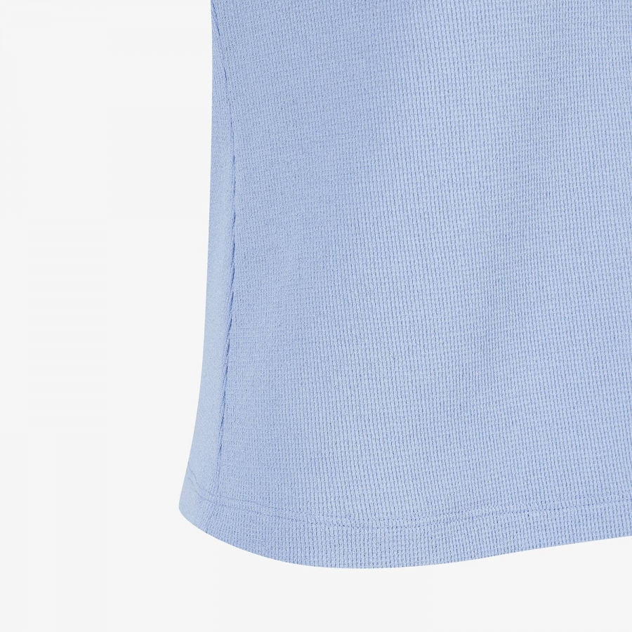 Waffle Texture Layered T-Shirt_BL