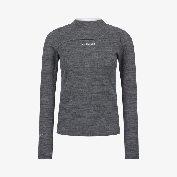 Waffle Texture Layered T-Shirt_MG