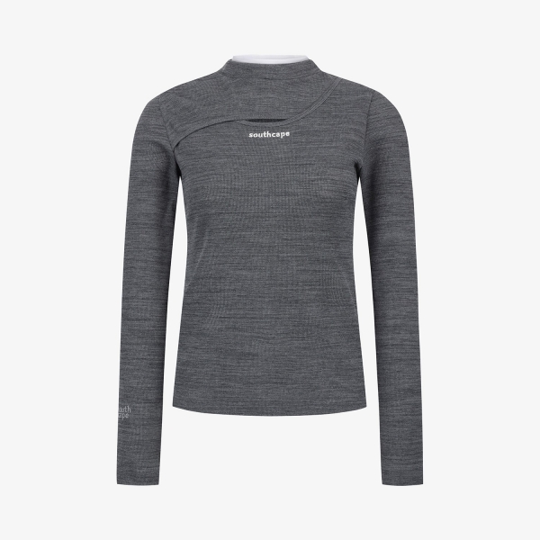Waffle Texture Layered T-Shirt_MG