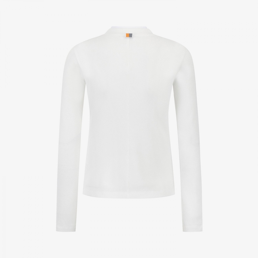 Waffle Texture Layered T-Shirt_WT