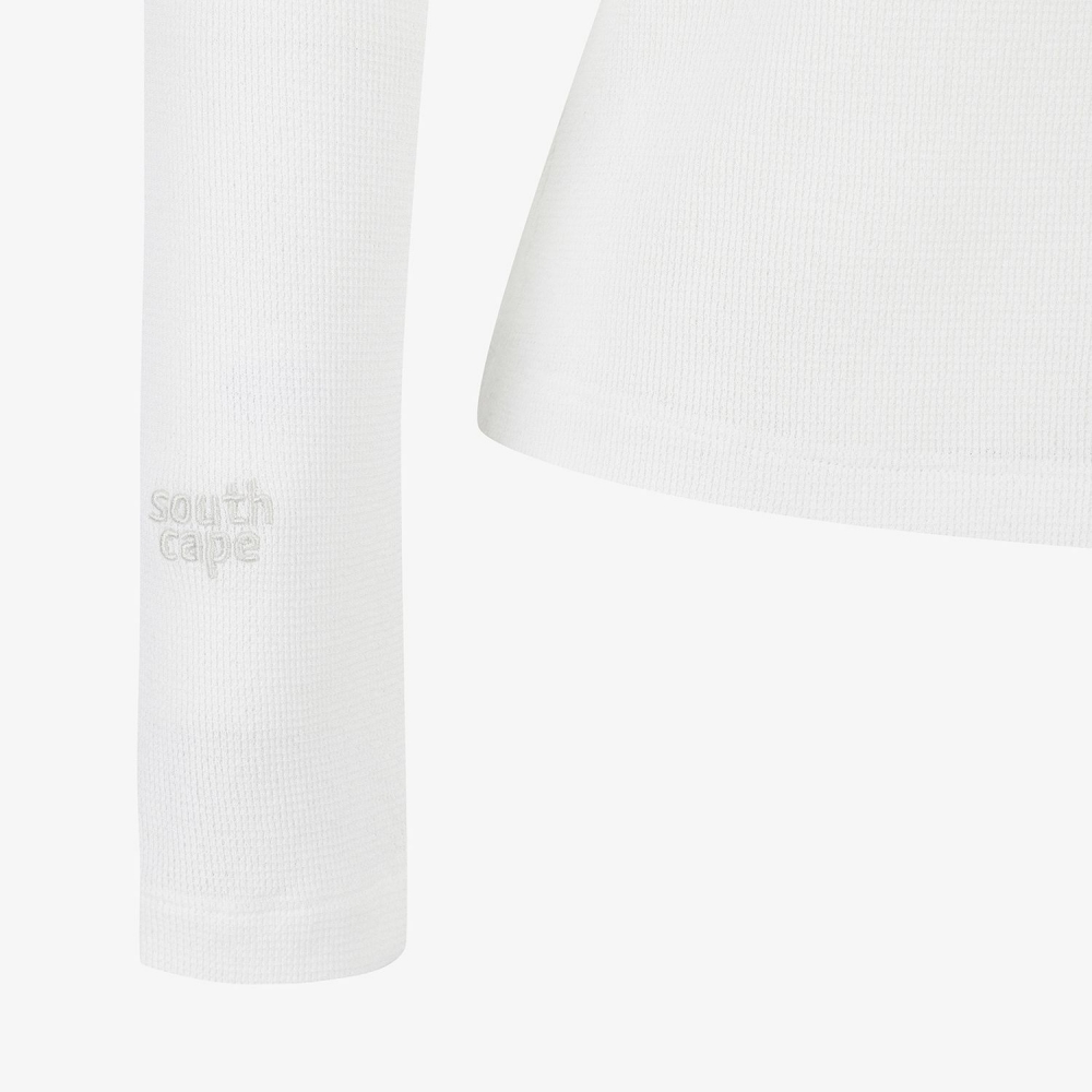Waffle Texture Layered T-Shirt_WT