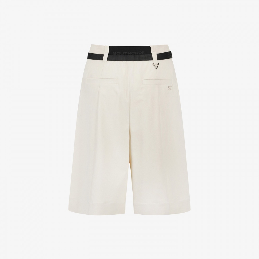 Belt-Point Bermuda Pants_CR