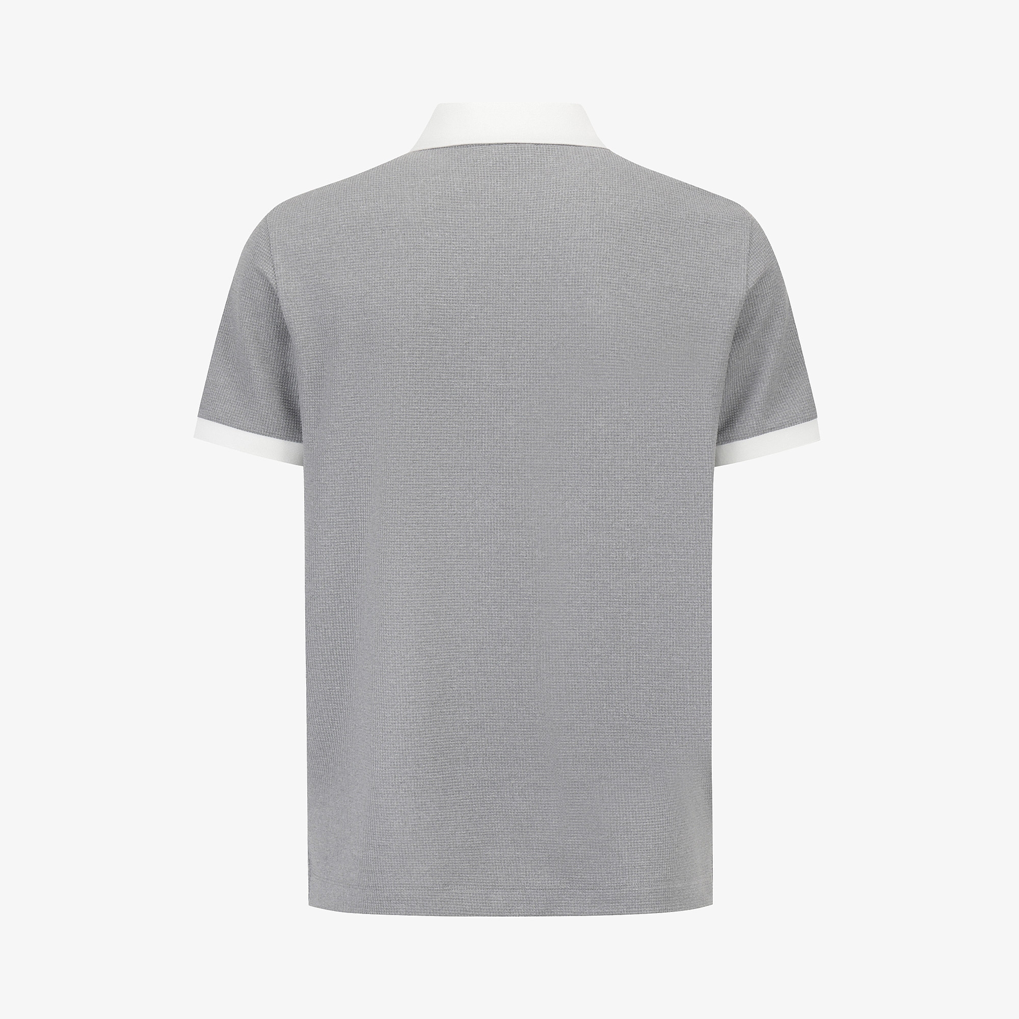 Contrast Collar Short-Sleeve T-Shirt_MG