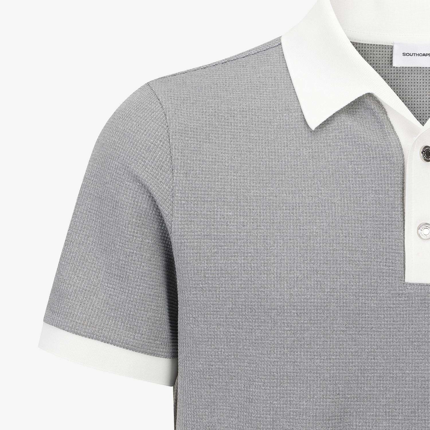 Contrast Collar Short-Sleeve T-Shirt_MG
