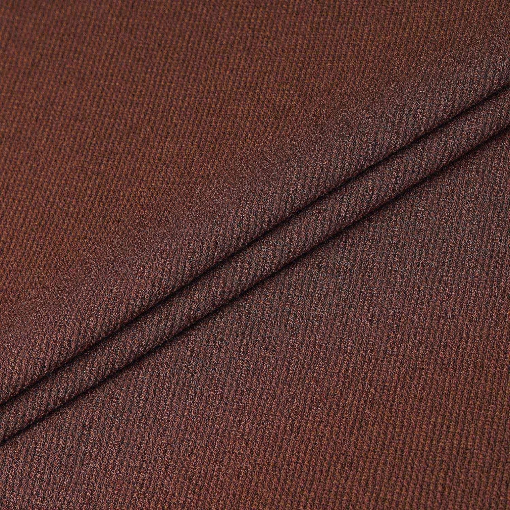 Knit-Like Collared Short-Sleeve T-Shirt_BR