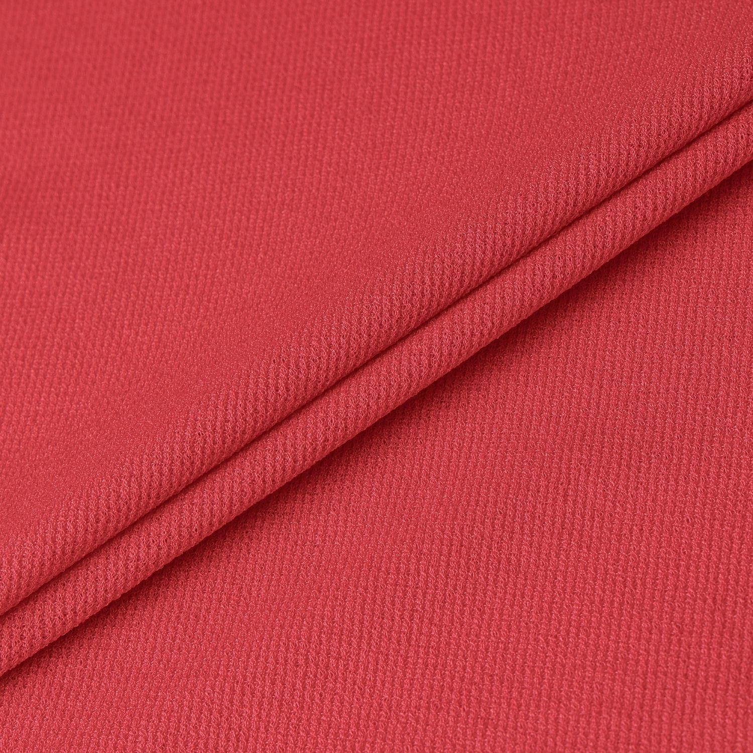 Knit-Like Collared Short-Sleeve T-Shirt_RD