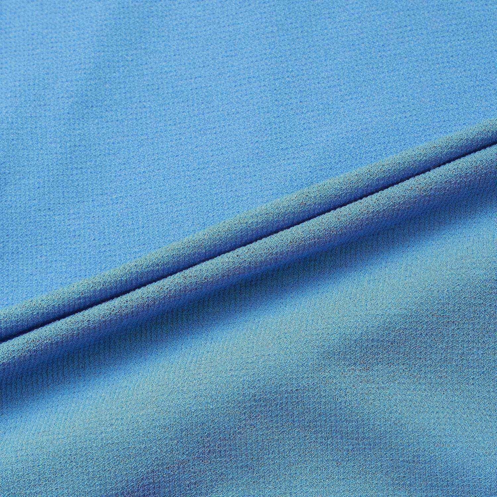 Knit-Like Sleeveless Collar T-Shirt_BL