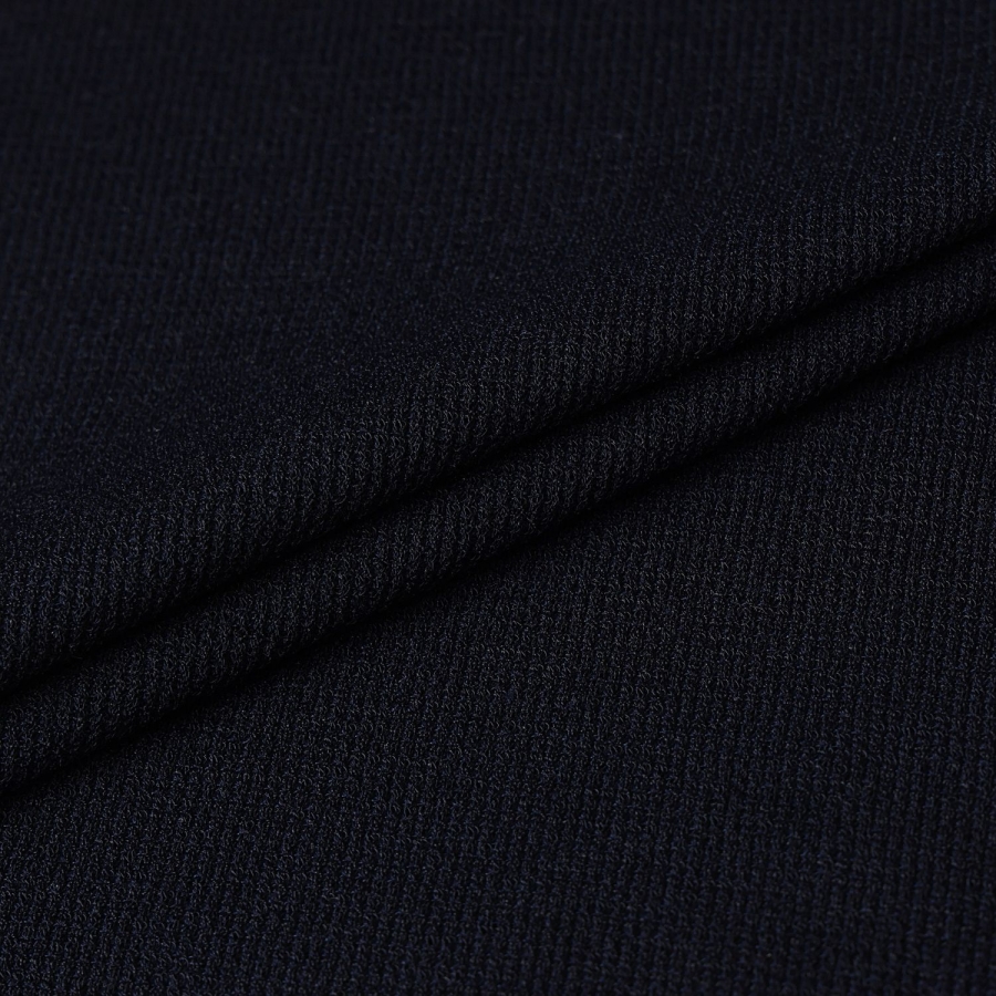 Knit-Like Collared Long-Sleeve Performance T-Shirt_NA