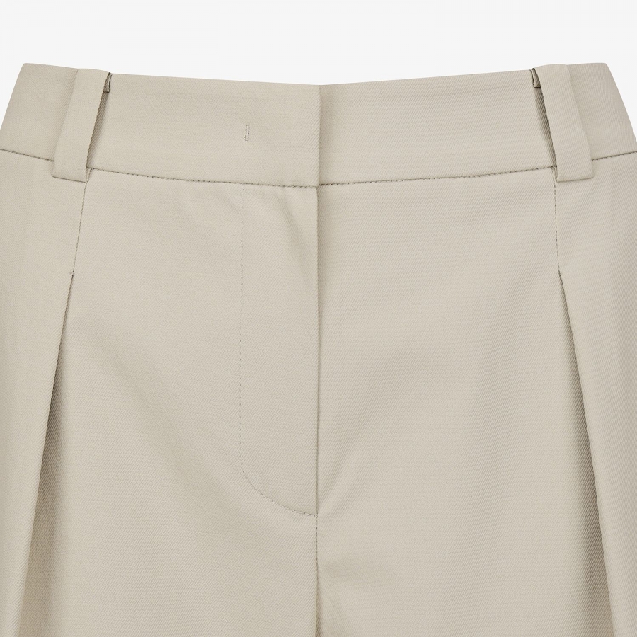 Out Pocket Wide Bermuda Pants_BE