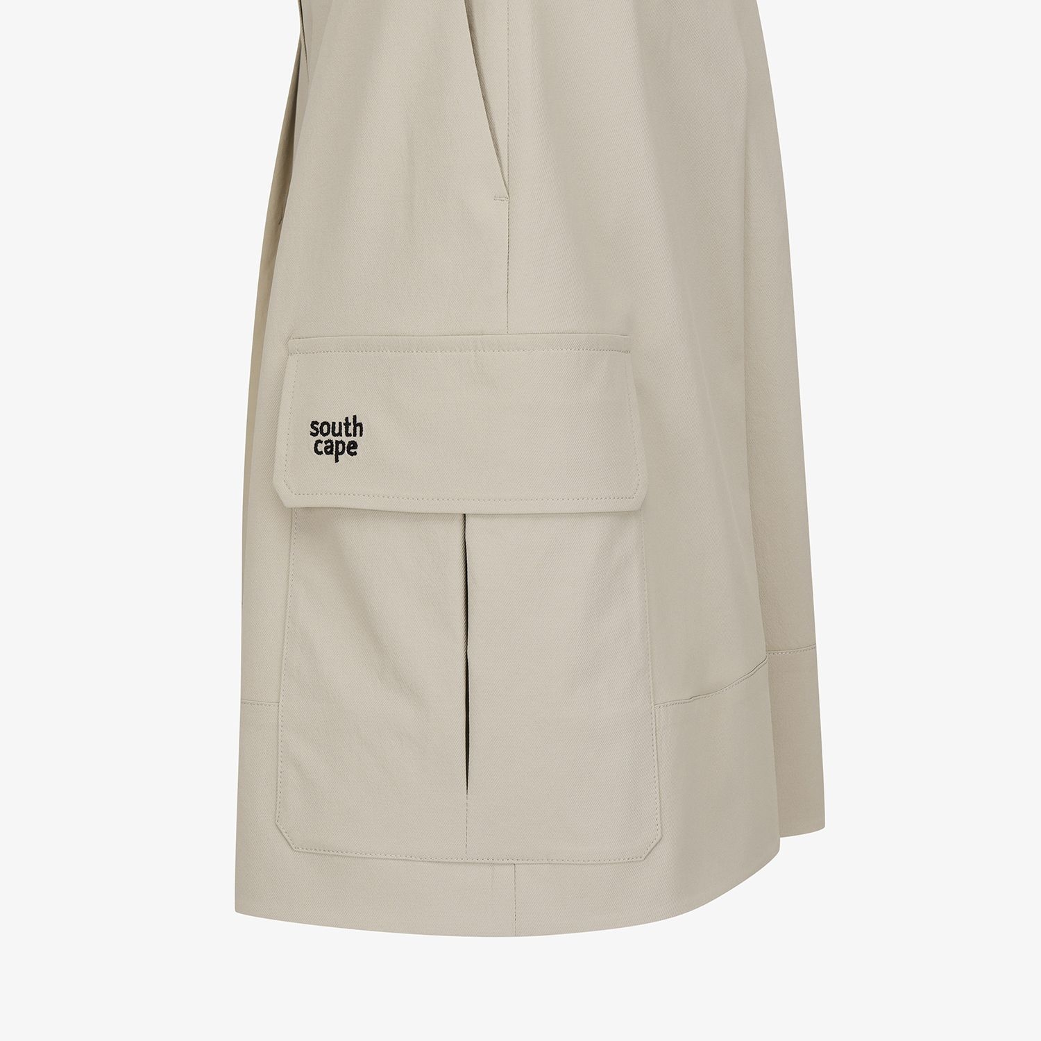 Out Pocket Wide Bermuda Pants_BE