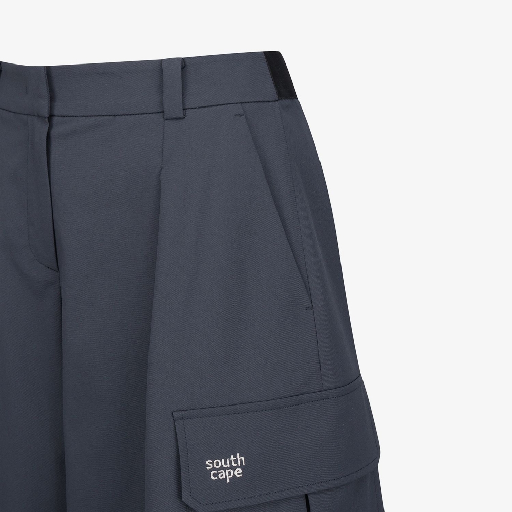 Out Pocket Wide Bermuda Pants_NA