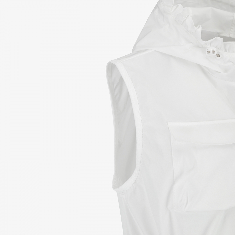 Hooded String Vest Jumper_WT