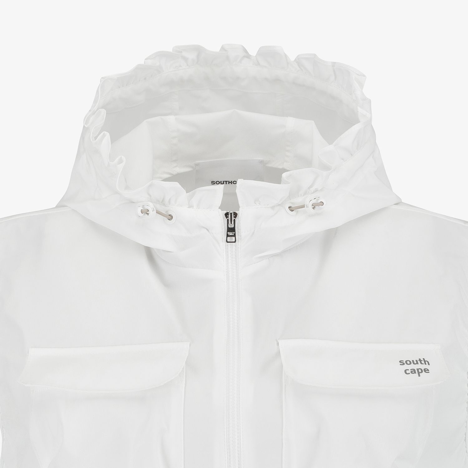 Hooded String Vest Jumper_WT