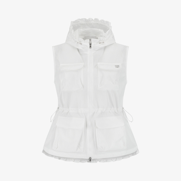 Hooded String Vest Jumper_WT