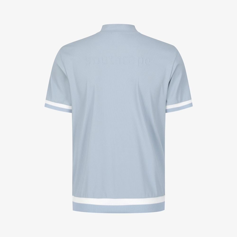 Back Logo Mock Neck T-Shirt_LB