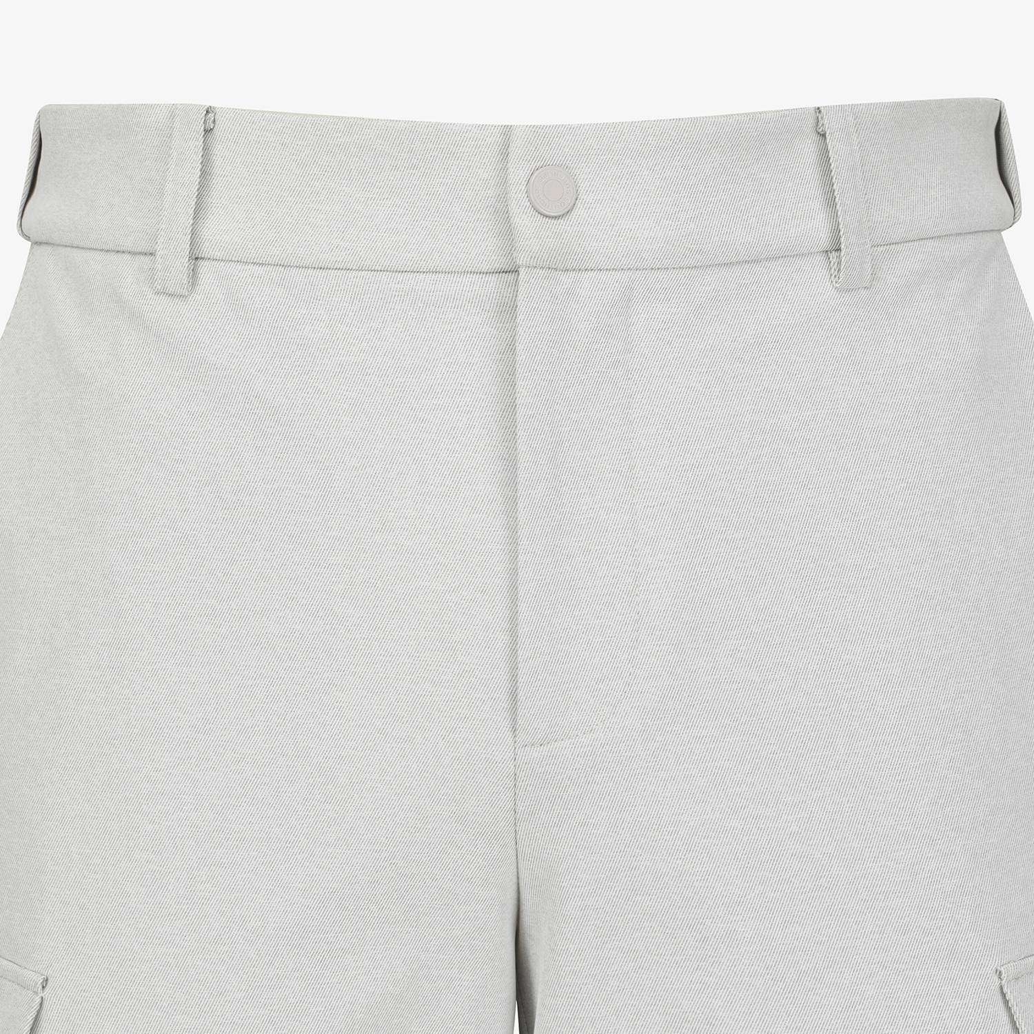 Melange Denim-Like Cargo Pants_LG
