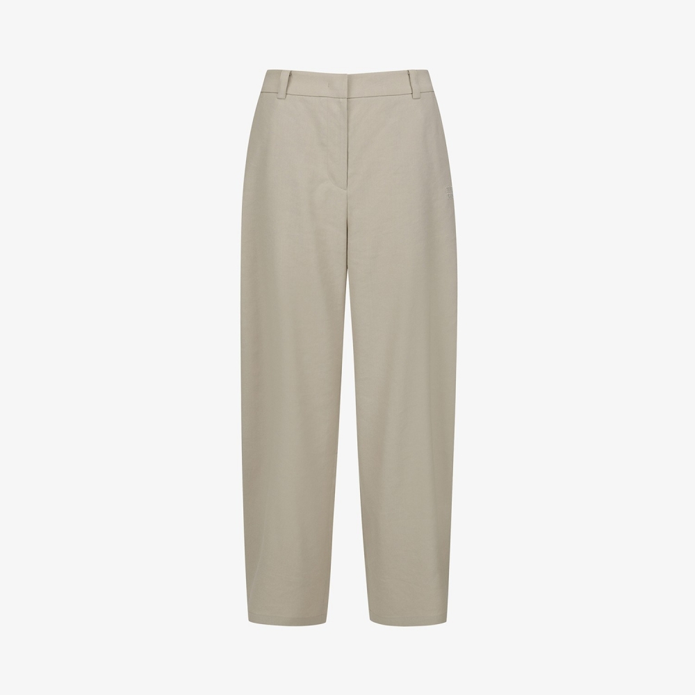 Logo-Banding Wide Pants_BE