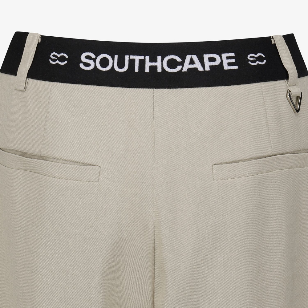 Logo-Banding Wide Pants_BE