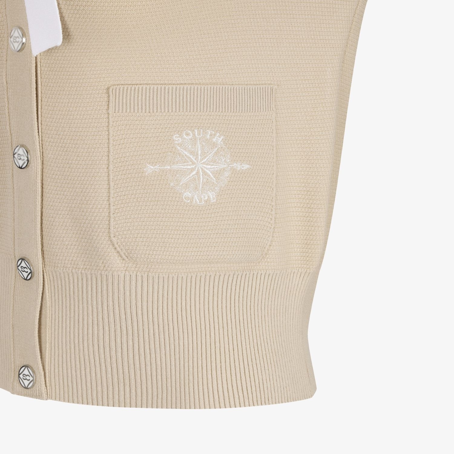 Southcross Sailor Collar Knit Cardigan_BE
