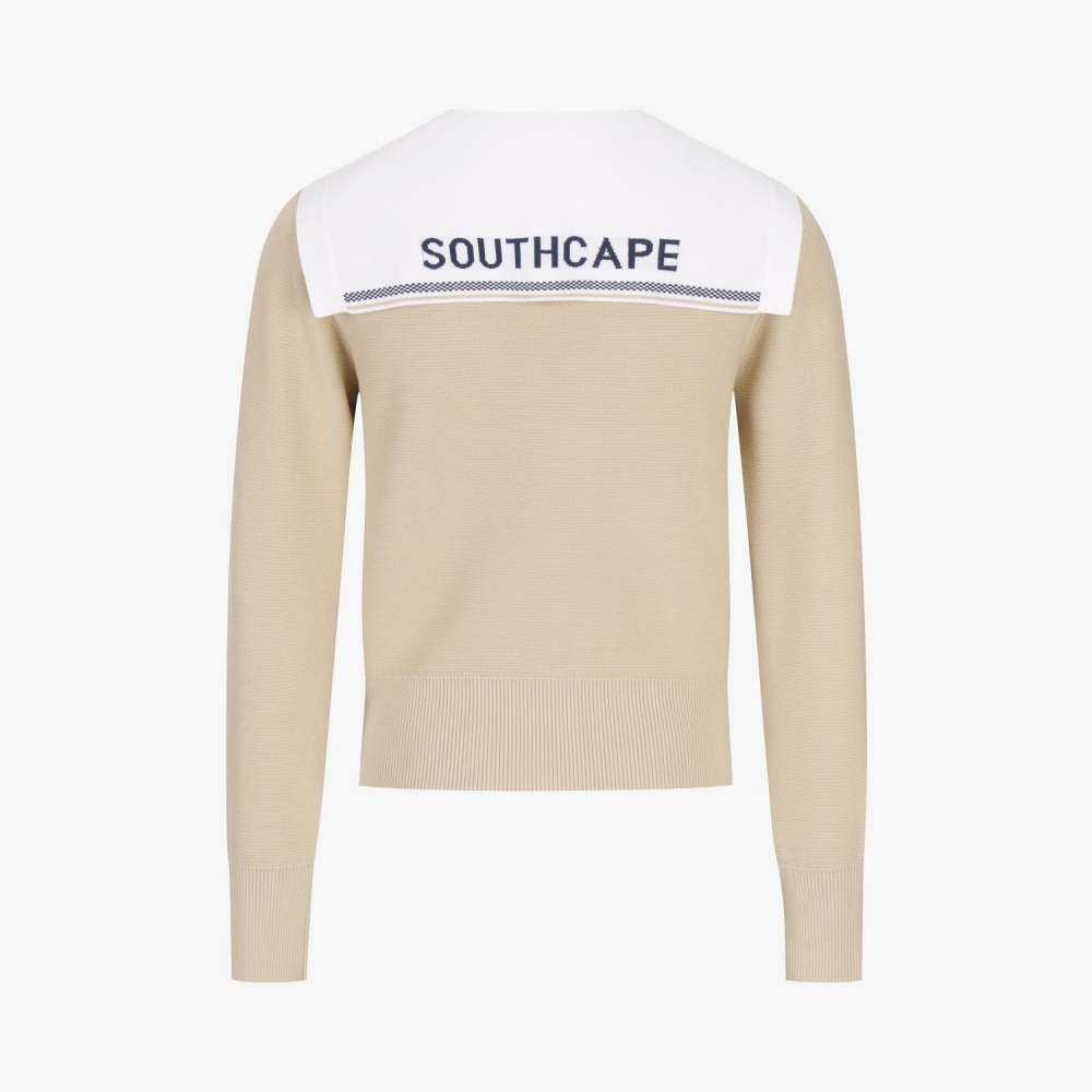 Southcross Sailor Collar Knit Cardigan_BE