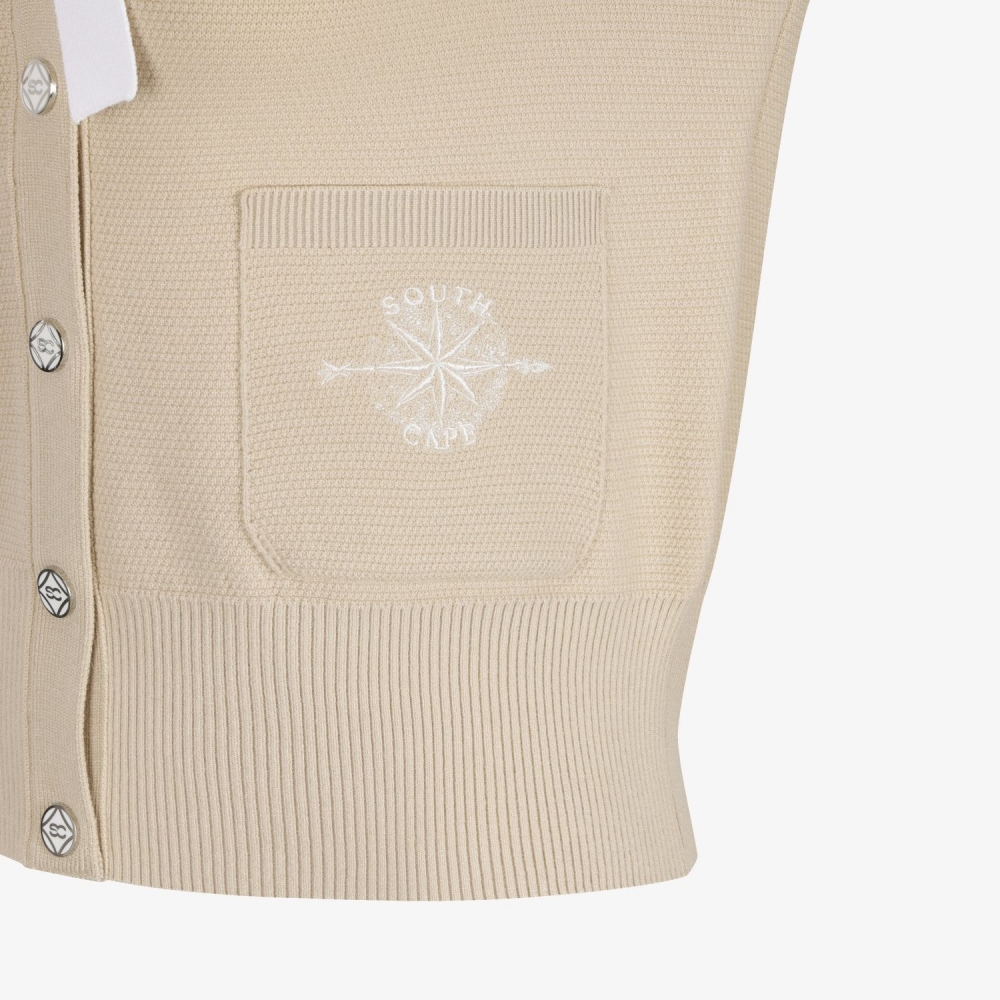 Southcross Sailor Collar Knit Cardigan_BE