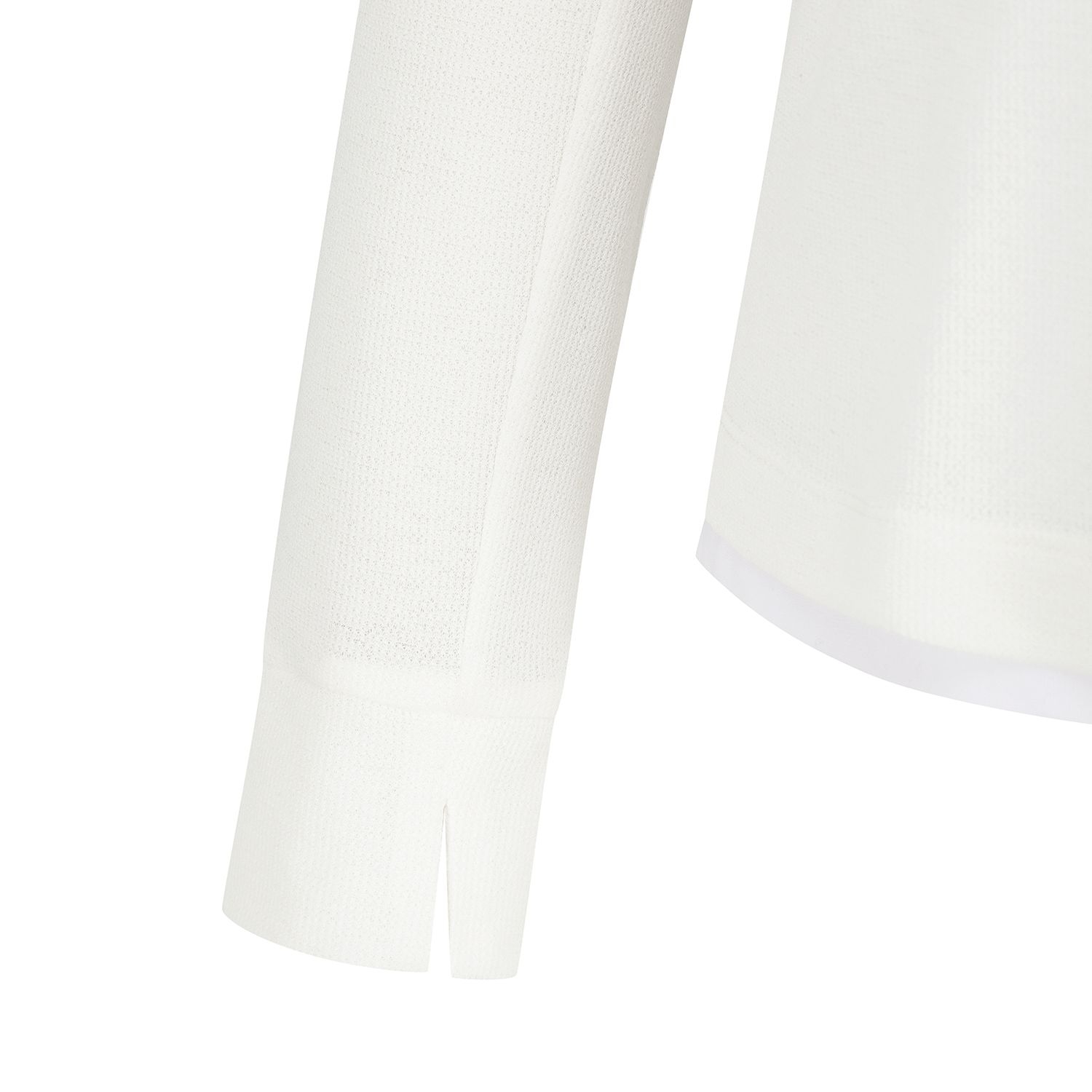 Knit-Like Long Sleeve T-Shirt_WT