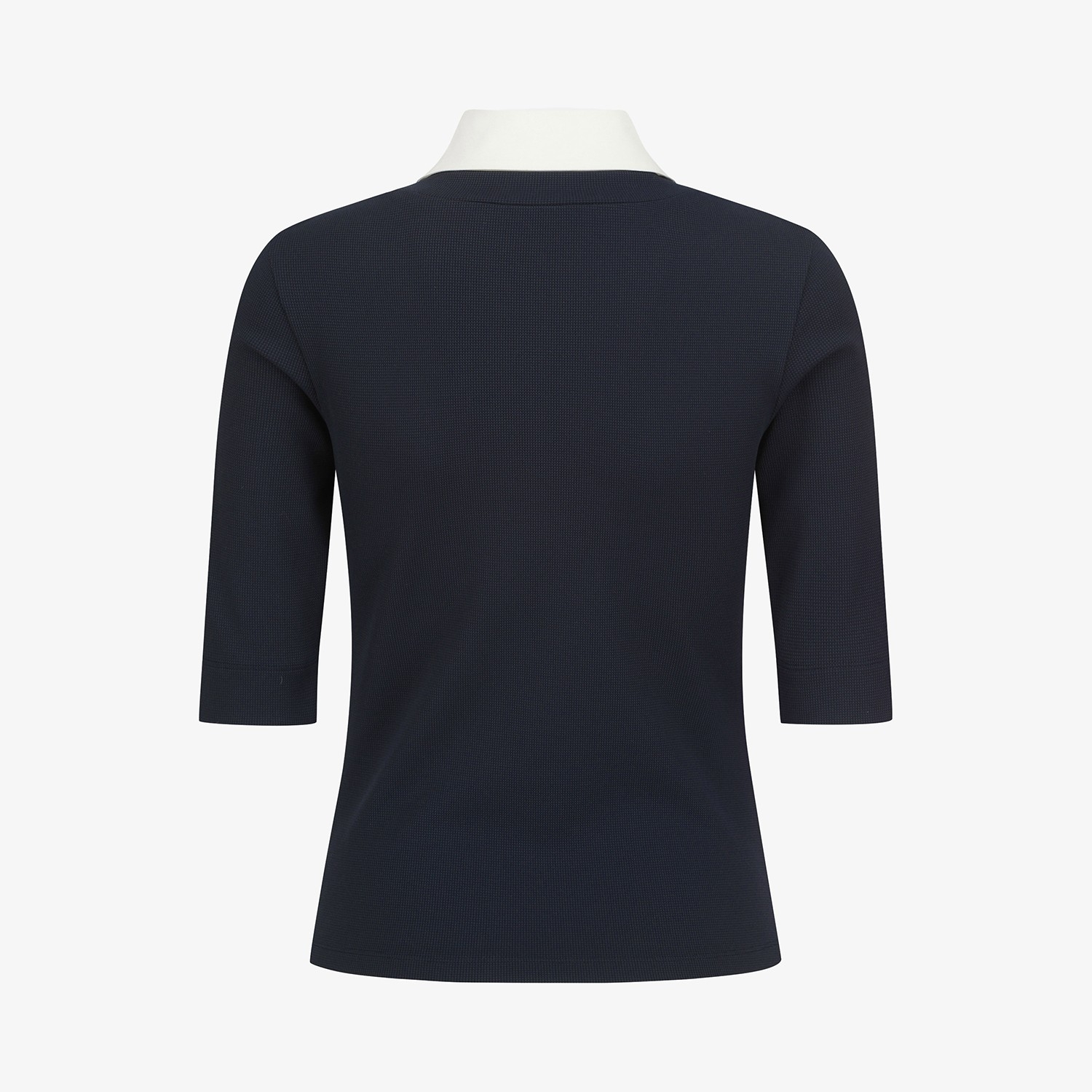 Layered Collar Half-Sleeve T-Shirt_DA