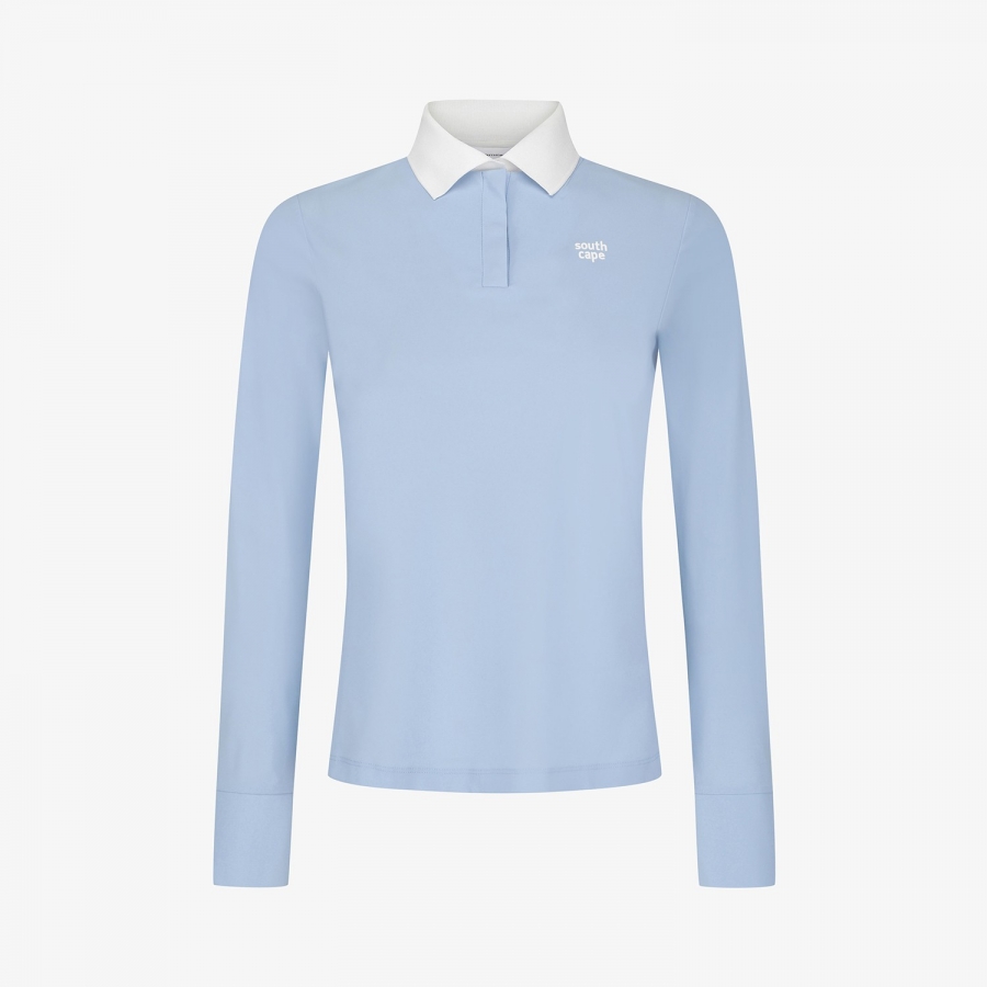 Cool Touch Collar Long Sleeve T-Shirt_LB