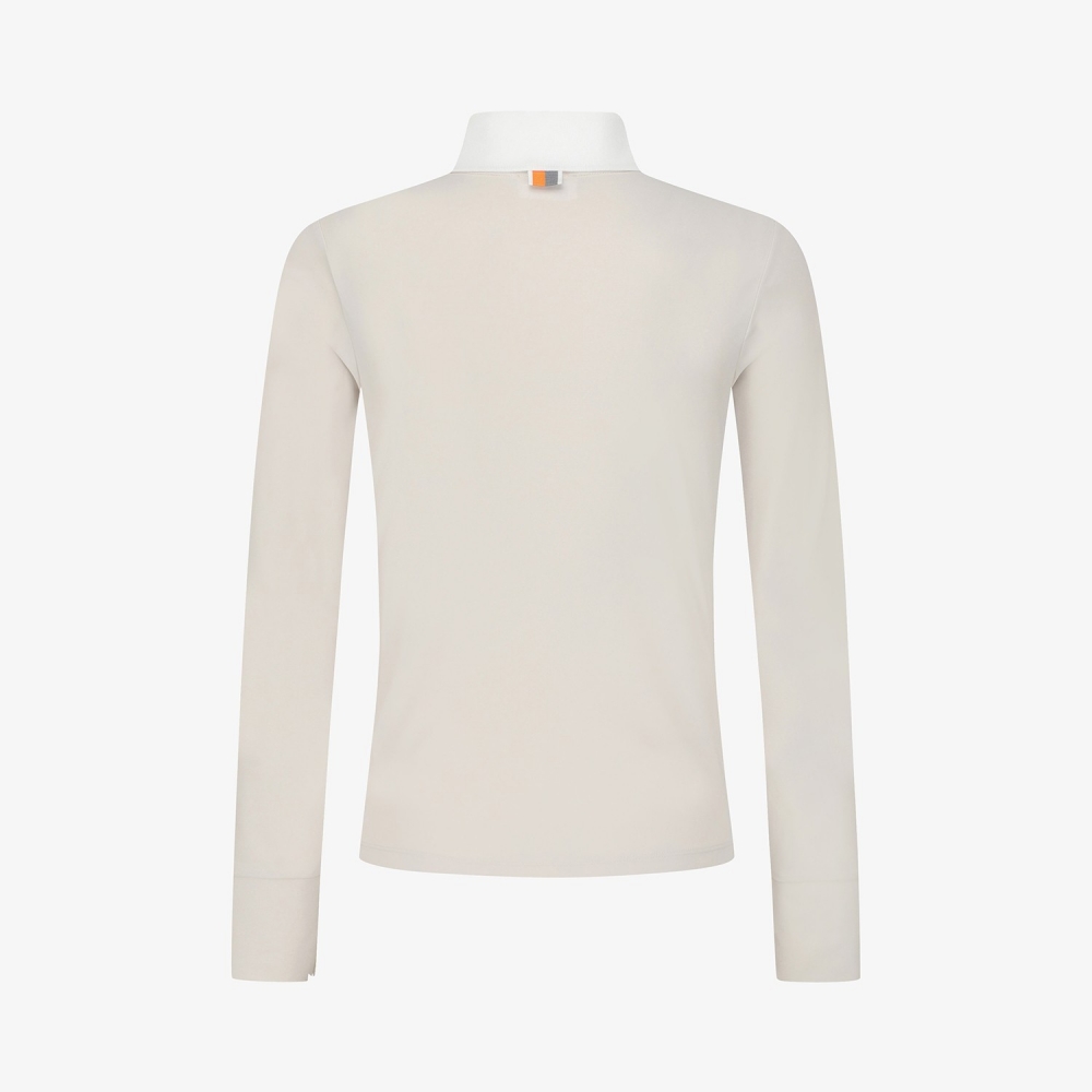 Cool Touch Collar Long Sleeve T-Shirt_SD
