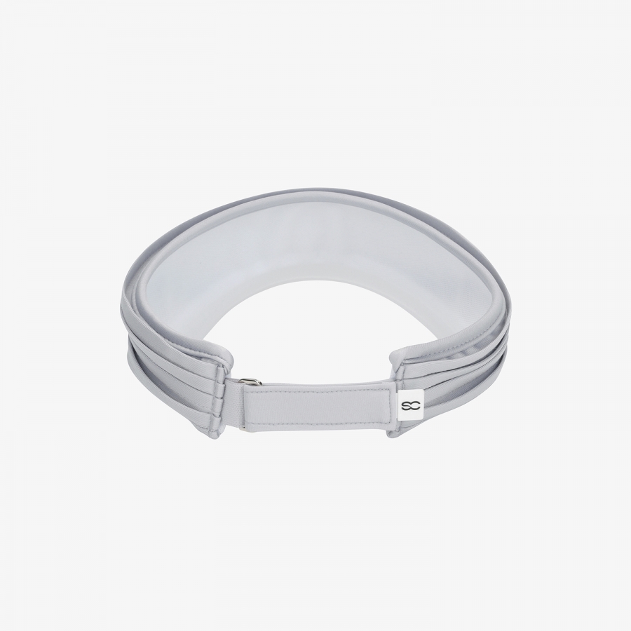 Pleated Wide-Brim Visor_LG