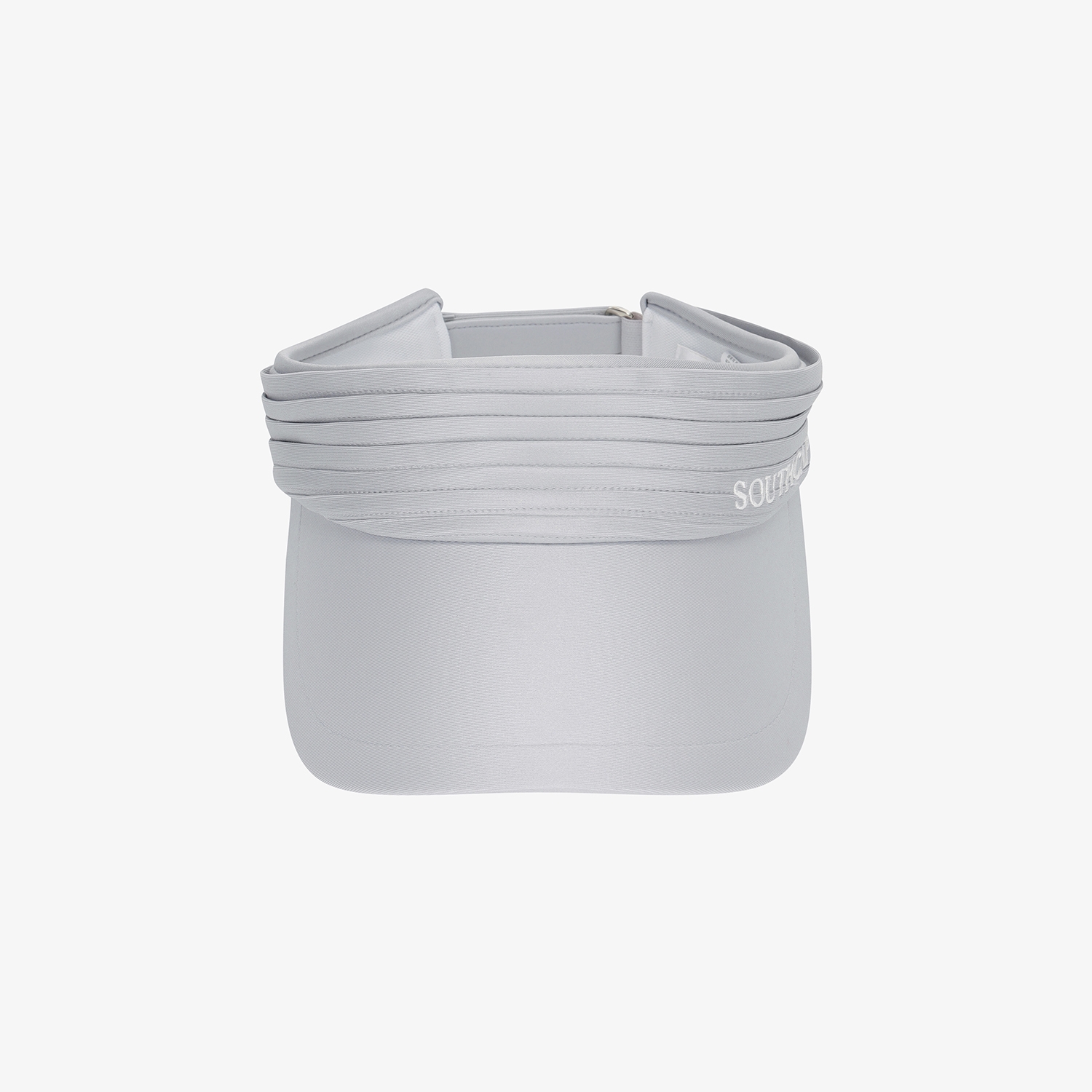 Pleated Wide-Brim Visor_LG