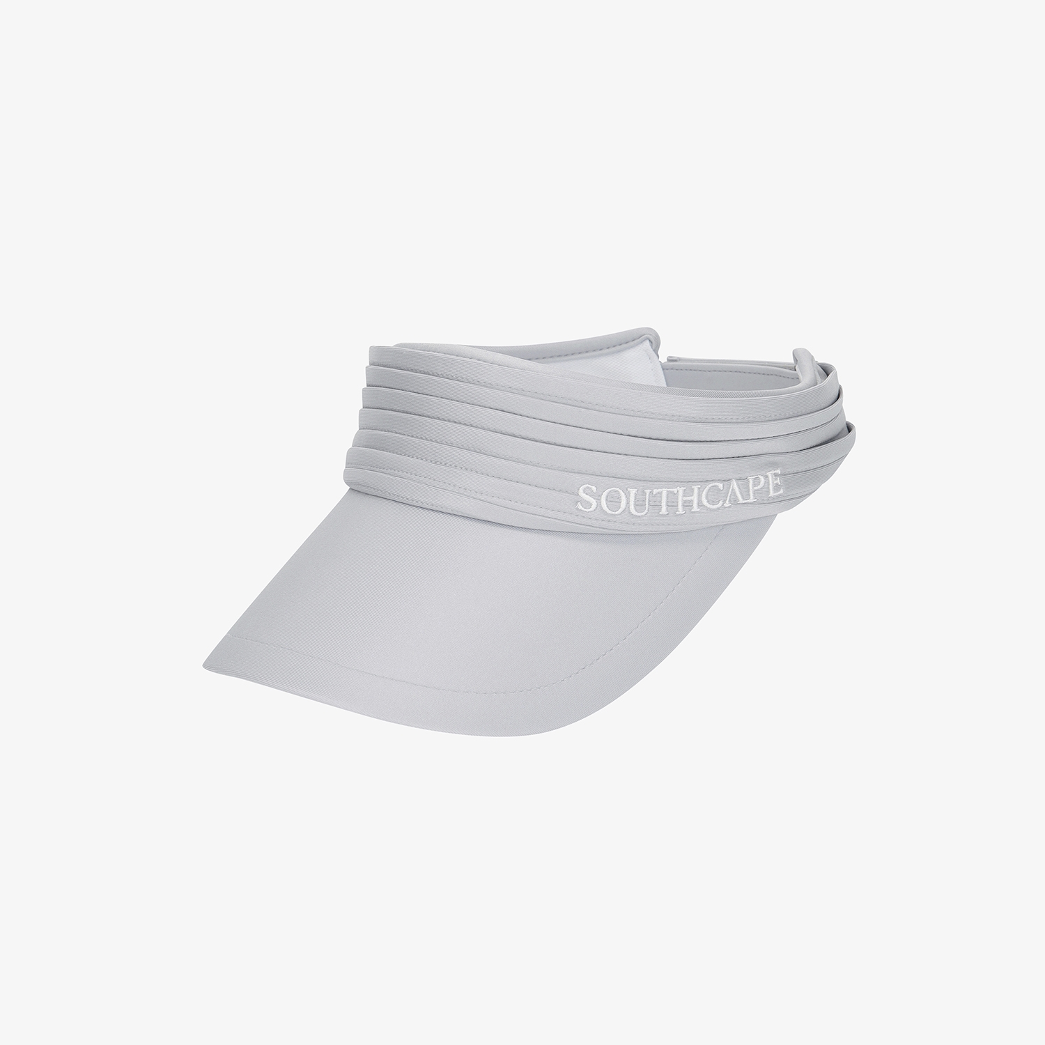 Pleated Wide-Brim Visor_LG