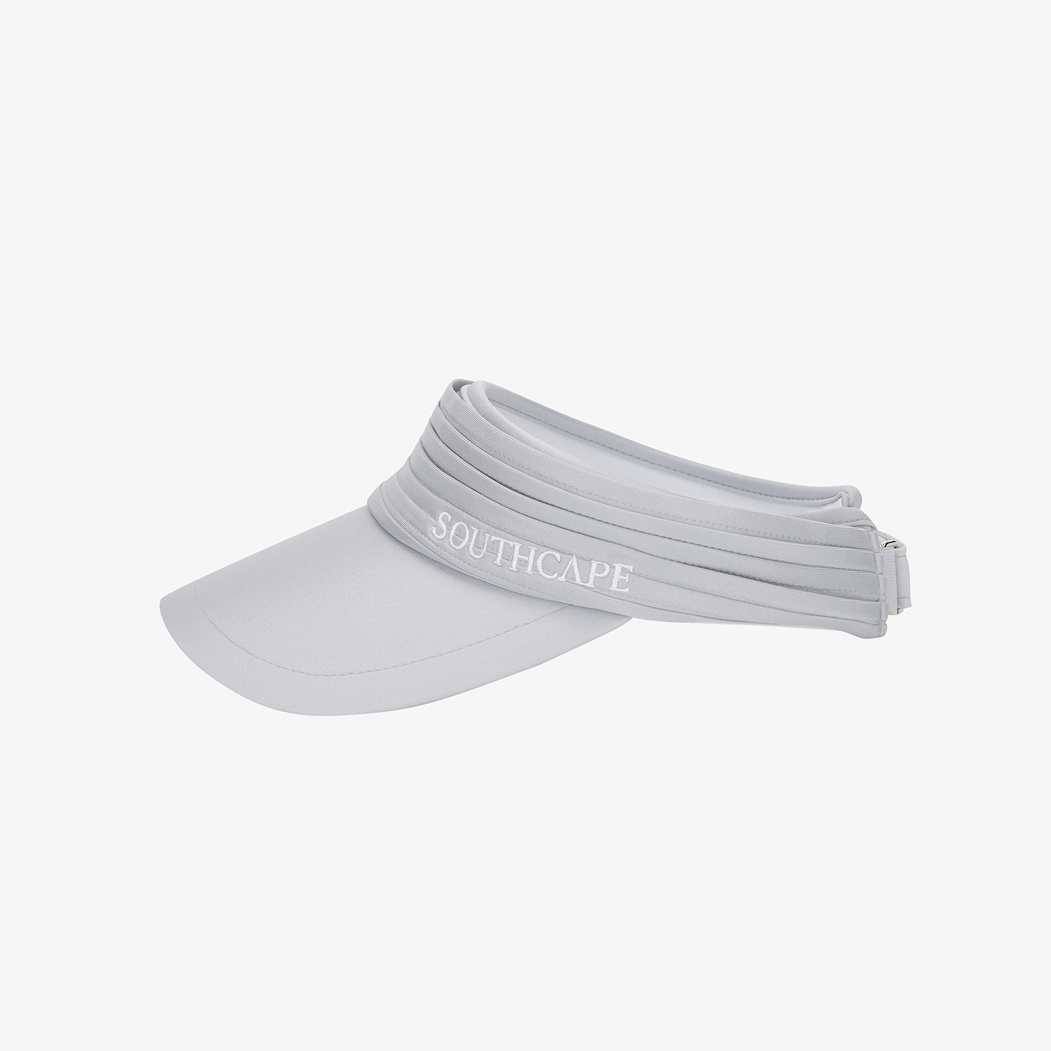 Pleated Wide-Brim Visor_LG