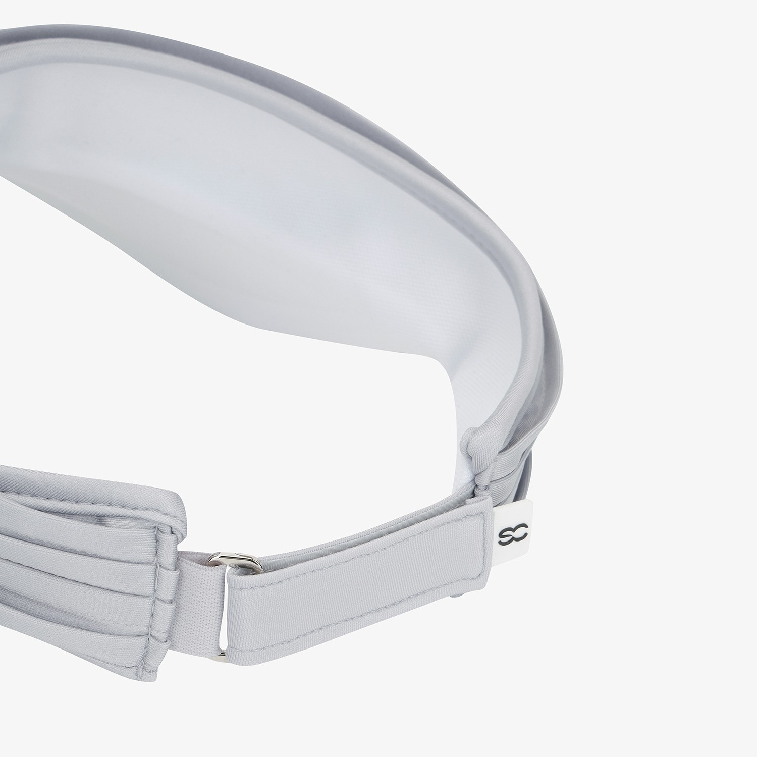 Pleated Wide-Brim Visor_LG