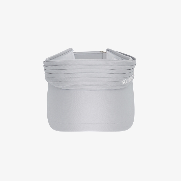 Pleated Wide-Brim Visor_LG