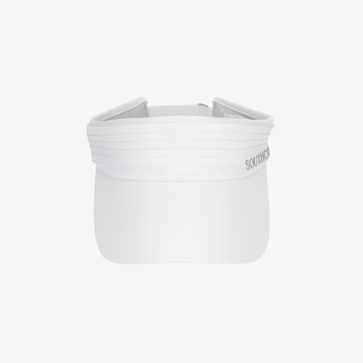 Pleated Wide-Brim Visor_WT