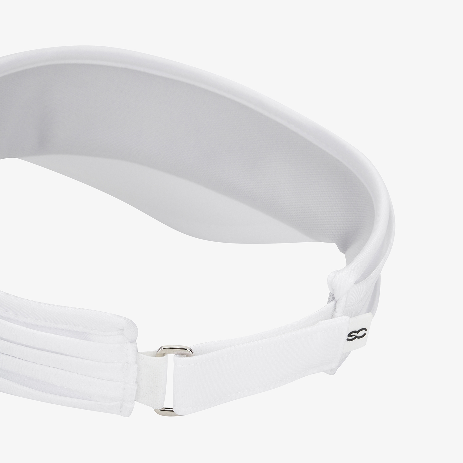 Pleated Wide-Brim Visor_WT